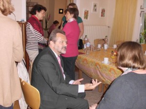 Diskussion mit Franz Thönnes