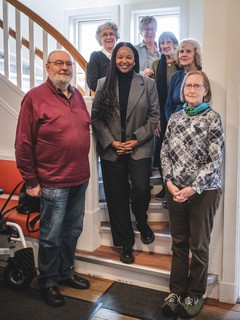 Aminata Touré zu Gast in der Oase.
Foto: Fenja Hardel, Sozialministerium SH