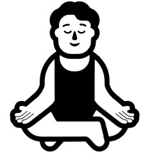 Yoga auf dem Stuhl